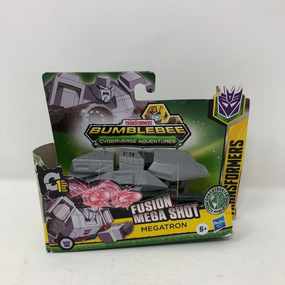 Hasbro Transformers Cyberverse Adventures Megatron Fusion Mega Shot NEW